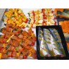 Assortiment de brochettes marinées