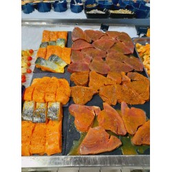 Assortiment de pavés marinés