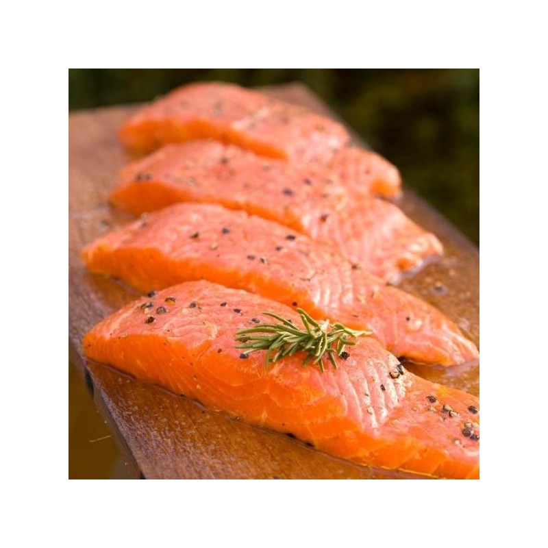 Pavés de saumons marinés