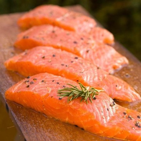 Pavés de saumons marinés